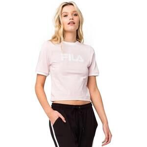 Fila Womens Cropped T-Shirt Size XS